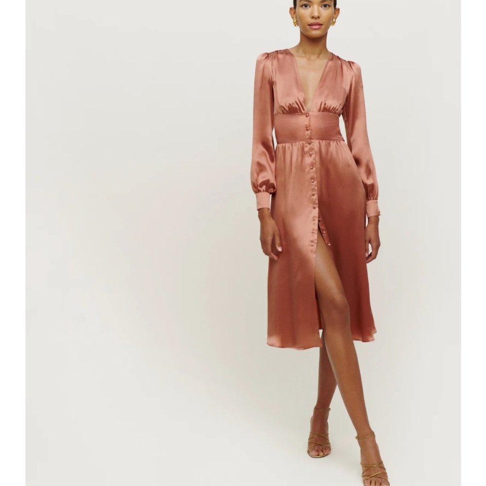 Size 8 Nicola Dress in Praline